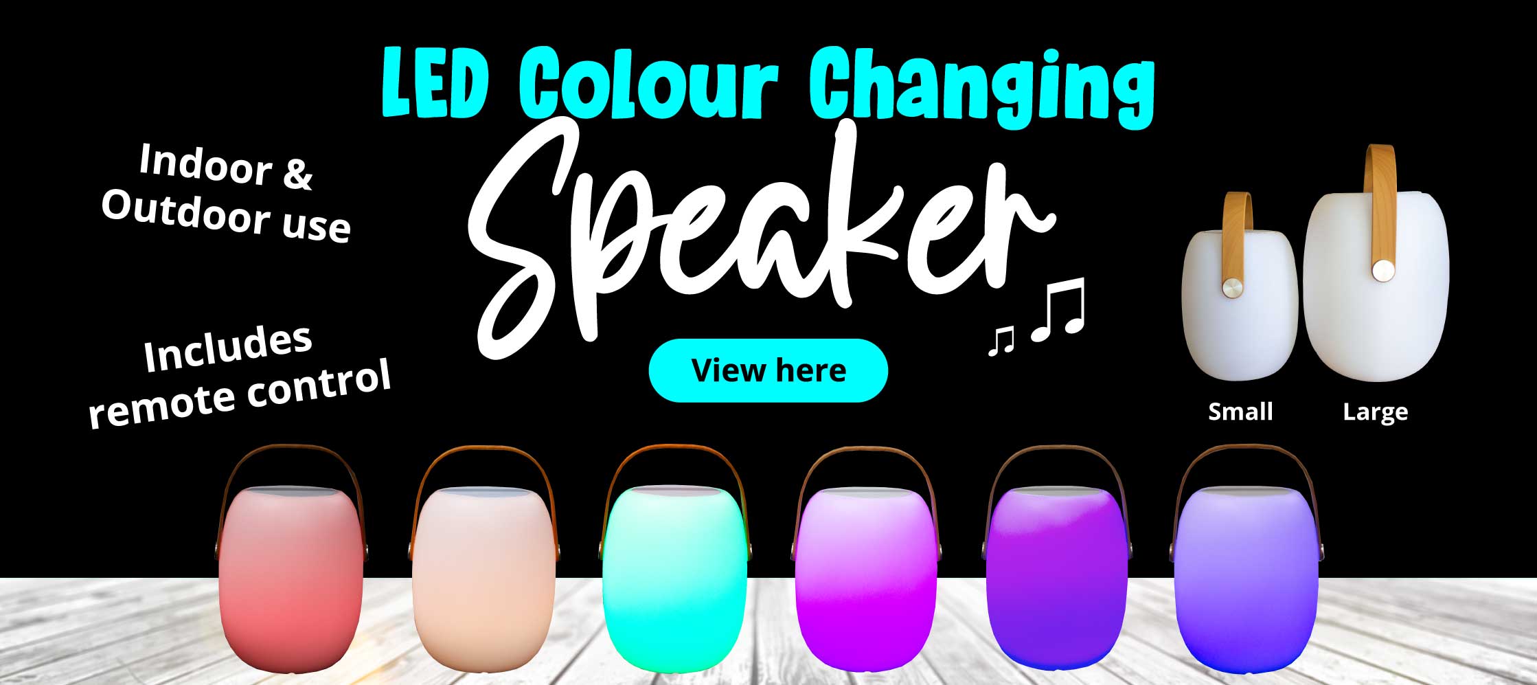 LED Colour Changing Speaker