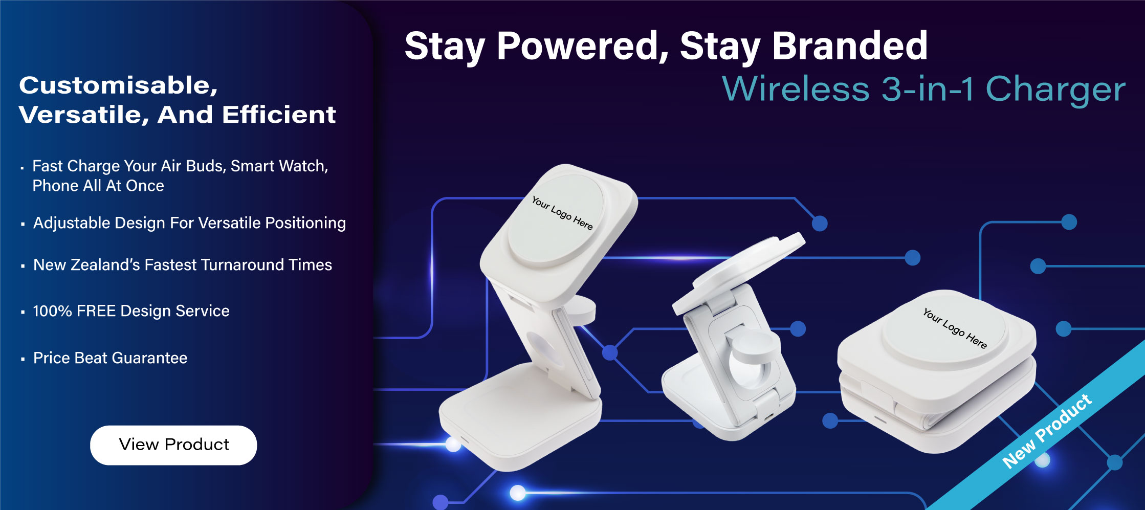 3-in-1 Wireless Charger