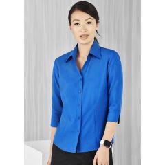 Oasis Ladies Plain 3/4 Sleeve Shirt