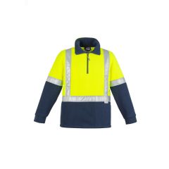 Unisex Hi Vis Polar Fleece Pullover - Shoulder Taped