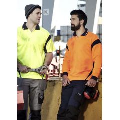 Men's Hi Vis Aztec Short Sleeve Polo