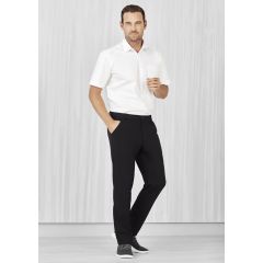 Men's Comfort Waist Flat Front Pant