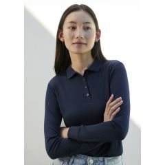 Women's Action Long Sleeve Polo