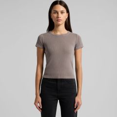 AS Colour Women's Faded Organic Rib Tee