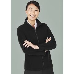 Women's Plain Micro Fleece Jacket