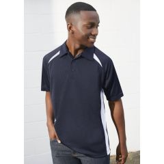 Men's Splice Short Sleeve Polo