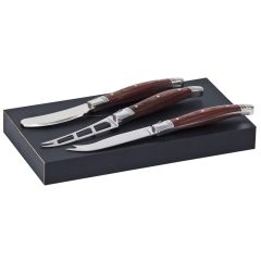 Bordeaux Cheese Knife 3 pcs Set