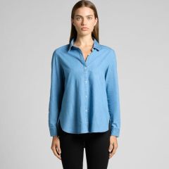 Women's Blue Denim Shirt