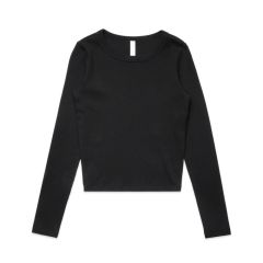 Women's Organic Rib L/S Tee