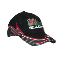 Brushed Heavy Cotton Cap with Mesh covered reflective trim