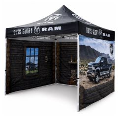 3x3 Printed Marquee Tent