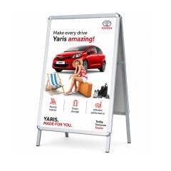 Backlit A Frame Sign