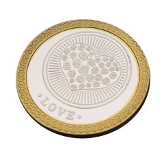 Plain Etched Medals