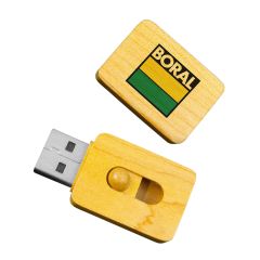 USB Wood Slide 2