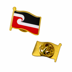 Tino Rangatiratanga Māori Flag Lapel Pin