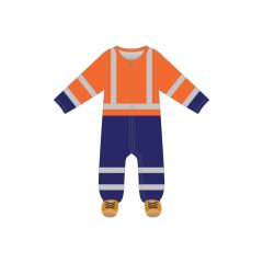Off-Field Sublimated Baby Onesie Lightweight