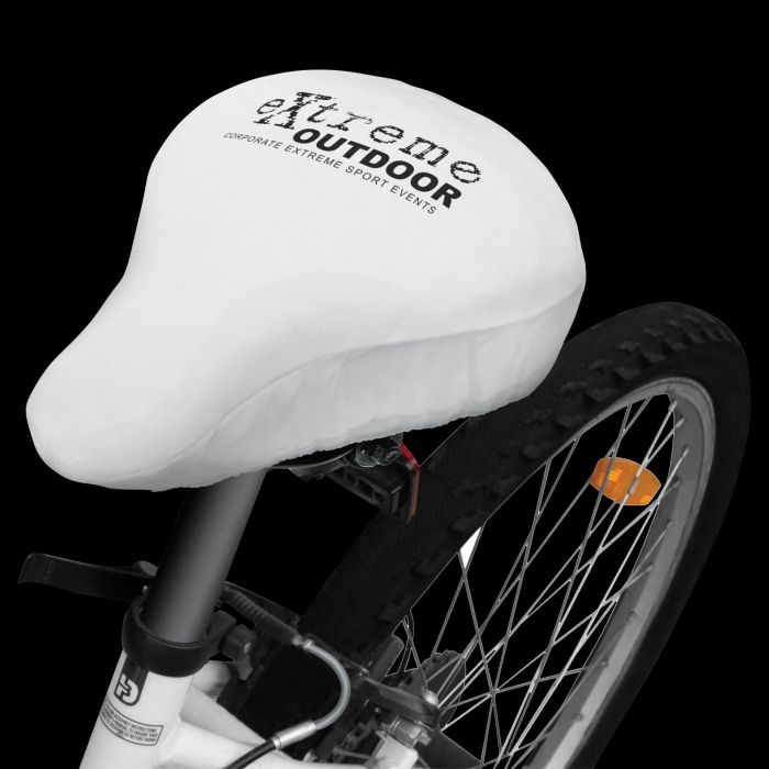 White bike clearance seat cover