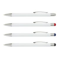 Lancer Stylus Pen - White Barrel