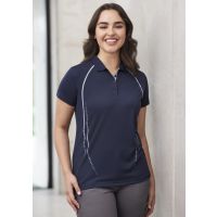 Womens Cyber Short Sleeve Polo