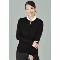 Womens 2-Way Zip Cardigan