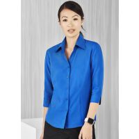 Oasis Ladies Plain 3/4 Sleeve Shirt