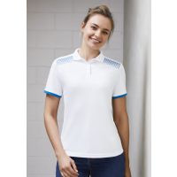 Womens Galaxy Short Sleeve Polo