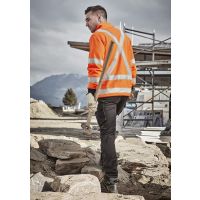 Unisex Hi Vis X Back Rail Jumper