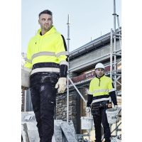 Unisex Hi Vis Stretch Taped Hoodie