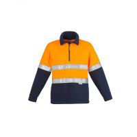 Unisex Hi Vis Polar Fleece Pullover - Hoop Taped