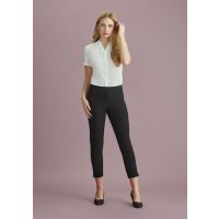 Womens Siena 7/8 Mid-waist Slim Leg Pant