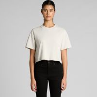 Wo's Heavy Faded Crop Tee