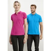 Mens Neon Short Sleeve Polo
