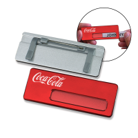Interchangeable Aluminium Name Badges