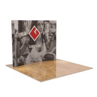 4x2.2m Curved Pop Up Display