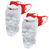 Custom Printed Santa Beard Face Masks