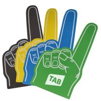 Foam Supporters Hand