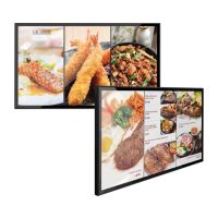 43″/49″/55″ Wall-mounted LCD Menu Board 