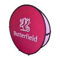 Round Pop Up A-Frame Banner
