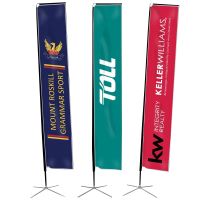 Standing Banner With Pole