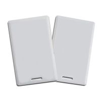 Plain Clamshell Style RFID Card