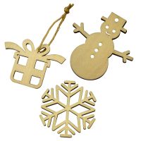 Wooden Christmas Ornaments