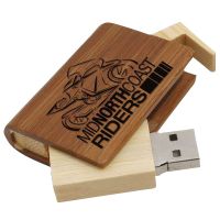 USB Wood Book Drive
