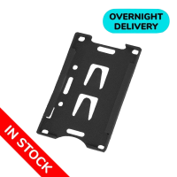 In Stock Rigid Open Face ID Holder Black