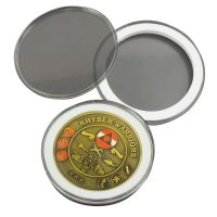 CP12 Clear Round Medal Case