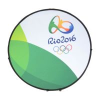 Round Pop Up A-Frame Banner