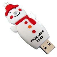 PVC USB Christmas Drives