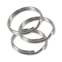 30mm Split Ring Stainless Steel Keyring