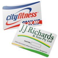 Printed Flat RFID Card