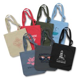 California canvas tote bag made from heavy cotton canvas