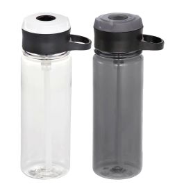 Rocket Tritan sports bottle in durable clear plastic